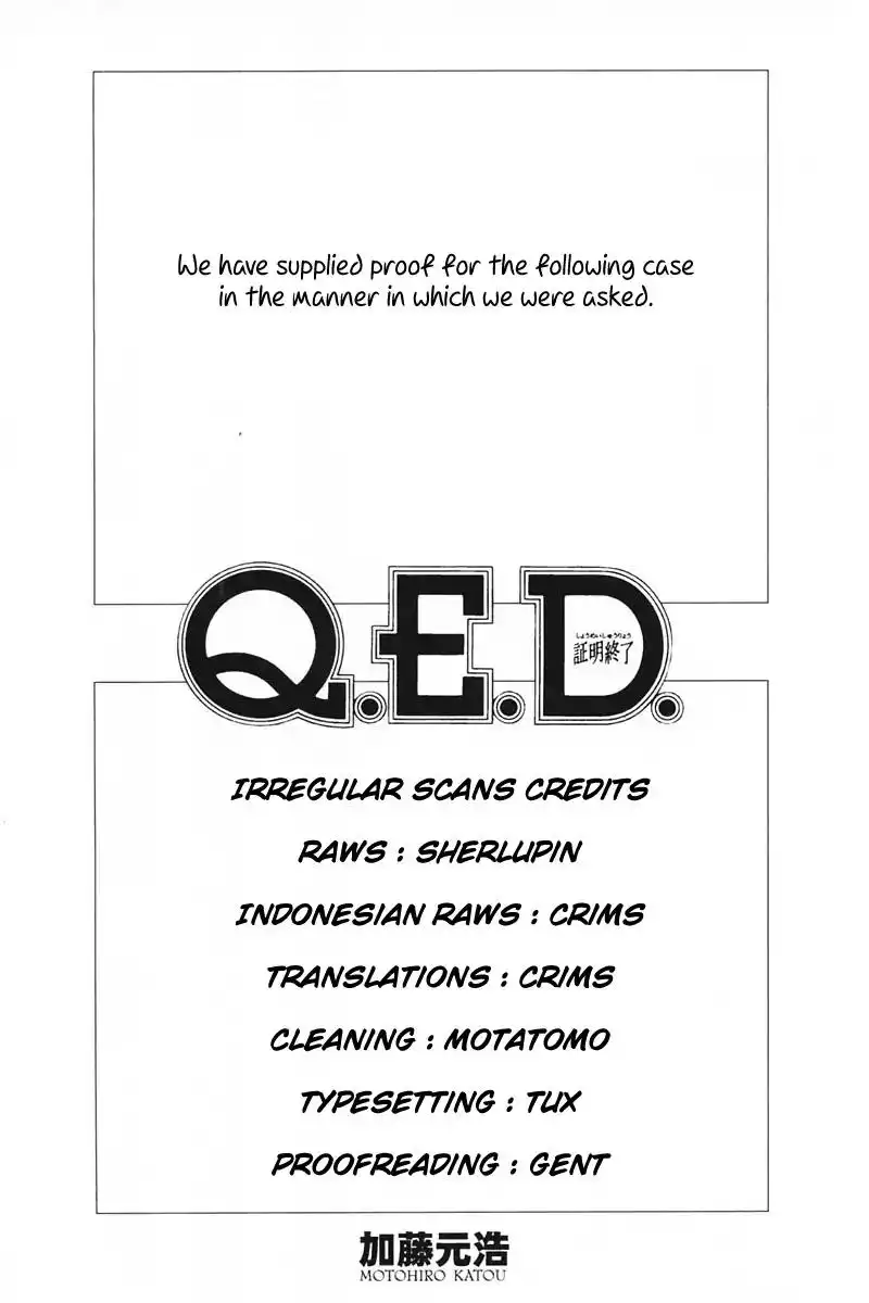 Q.E.D. - Shoumei Shuuryou Chapter 40.1 2